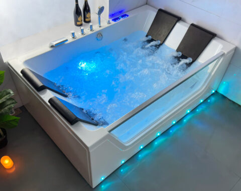 VASCA KSM-2096 – 180X120 – 35GETTI CON OZONO CASCATA LED RISCALDATORBLUETOOTH25
